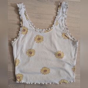 Retro Floral Crop Top